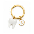 Personalized Tooth Charm Pendant Keychain