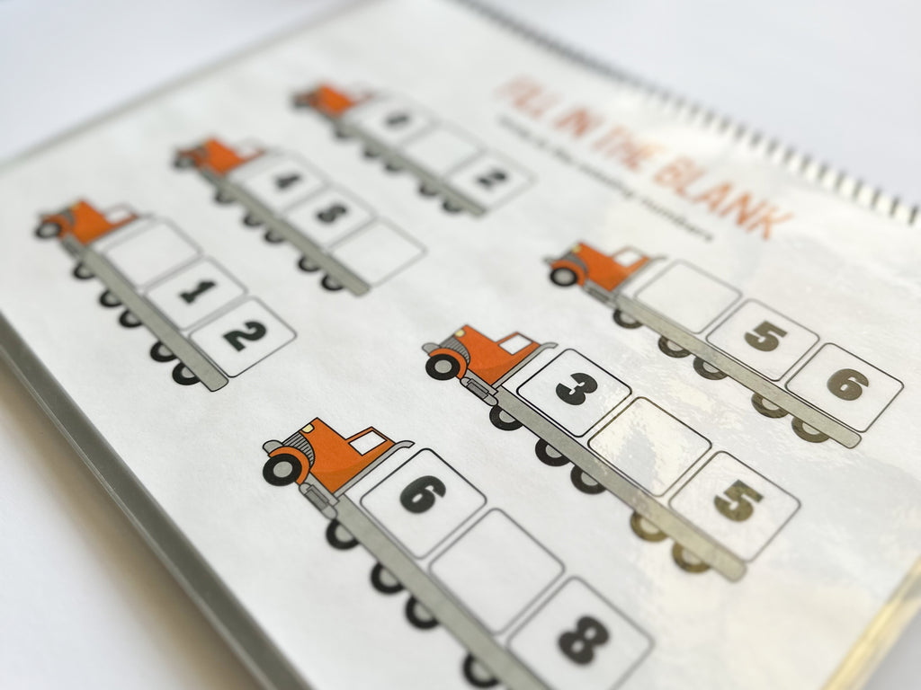 Personalized Number Tracing Workbook for Children