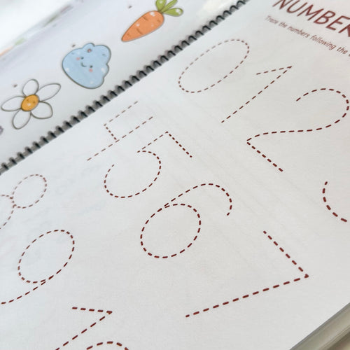 Personalized Cute Comprehensive Tracing Workbook