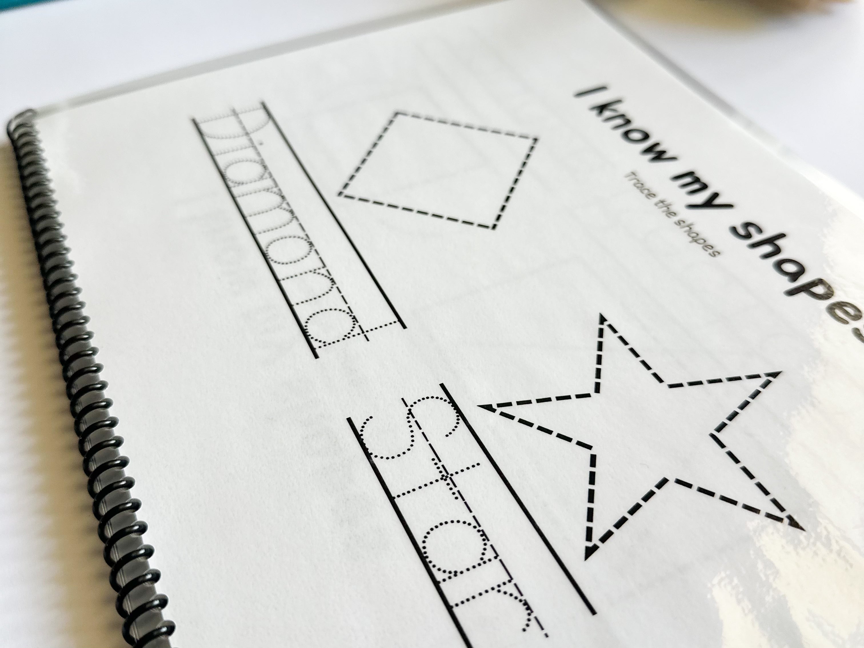 Custom Educational Tracing Workbook for Children