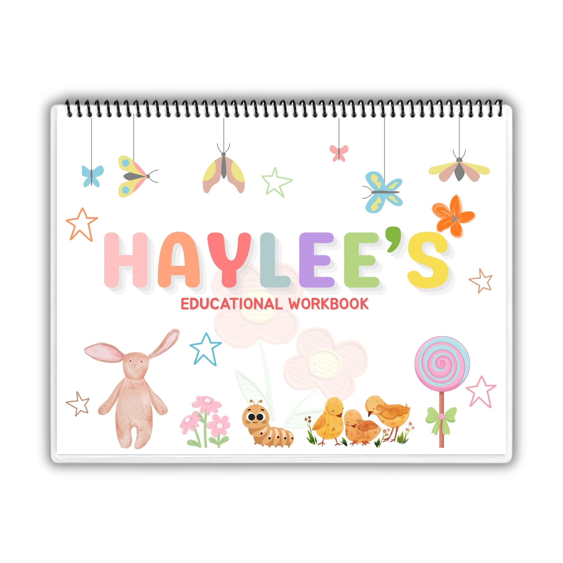 Custom Educational Tracing Workbook for Children