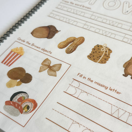 Personalized Comprehensive Tracing Workbook for Toddlers and Preschoolers