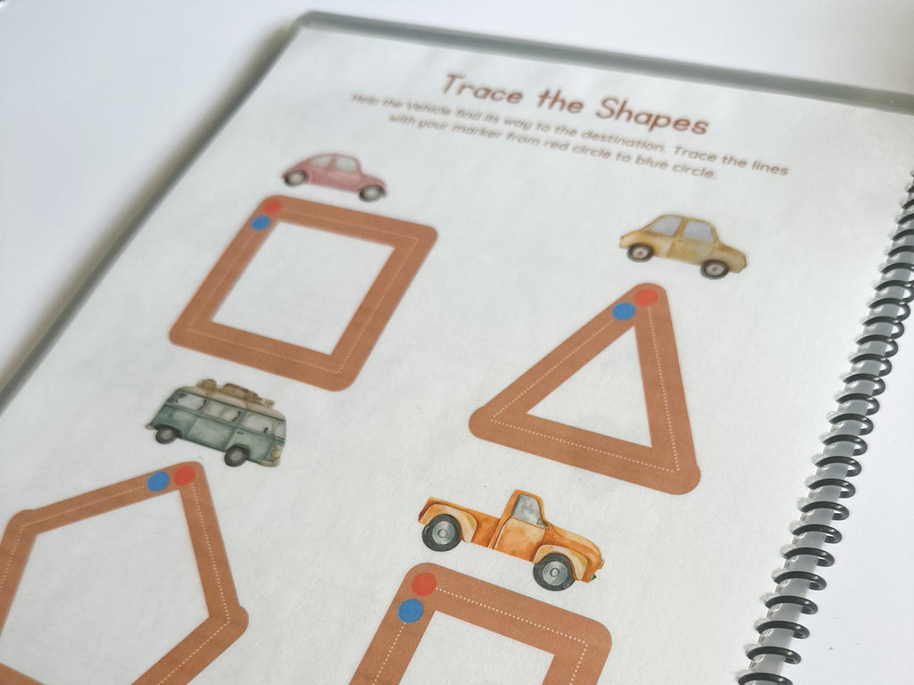 Personalized Comprehensive Tracing Workbook for Toddlers and Preschoolers
