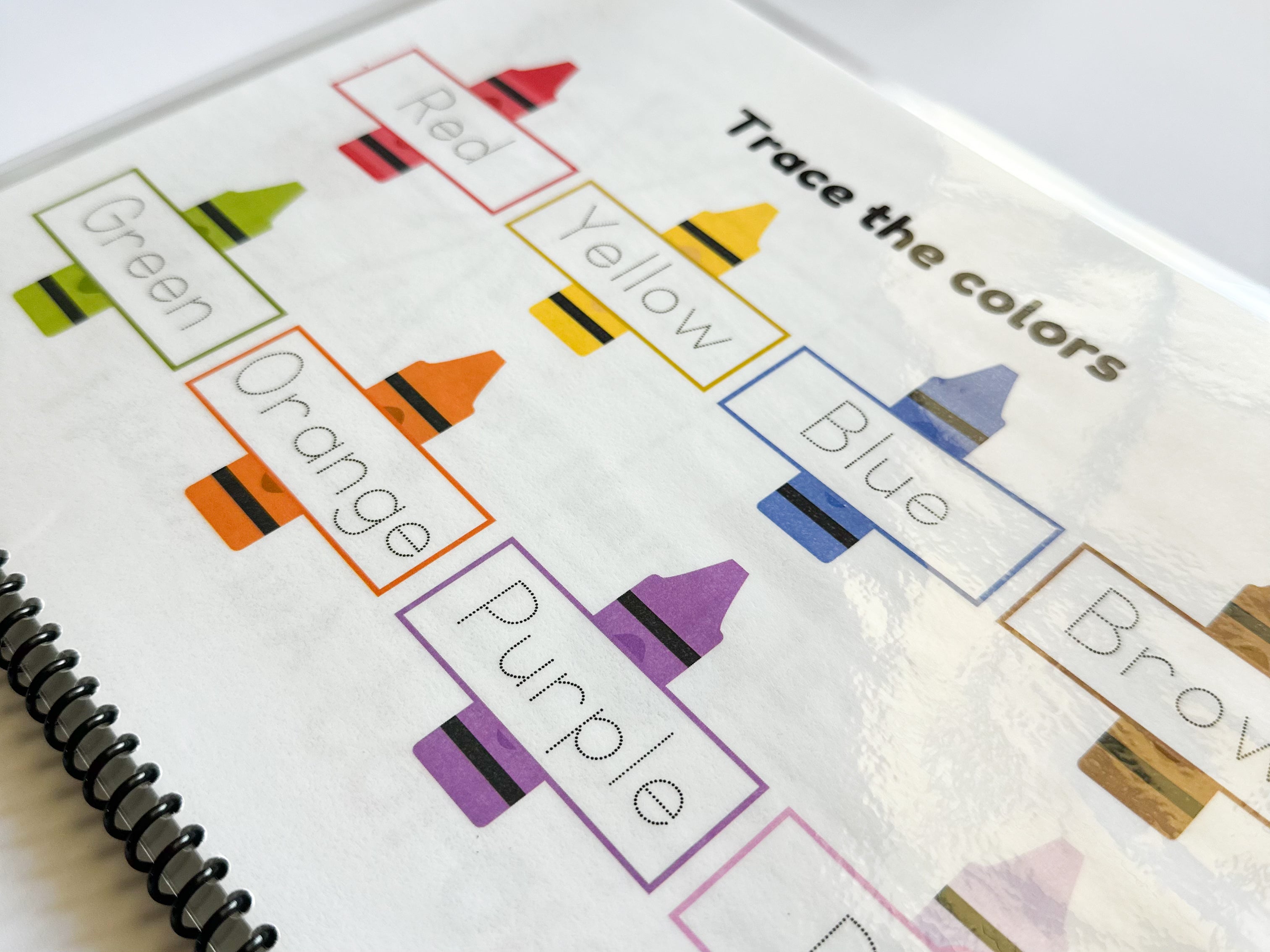 Custom Educational Tracing Workbook for Children